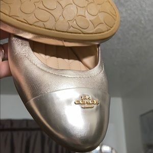 Coach Flats BONNIE BALLET (Coach FG4564)Champagne